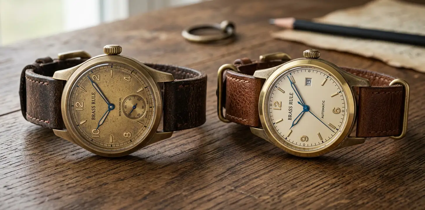 Two AI-generated watches.
