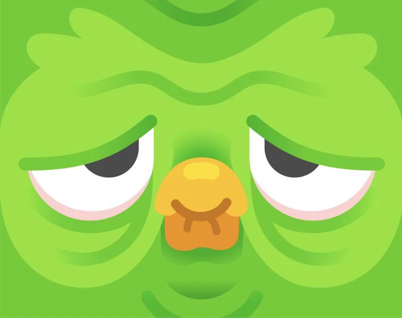 Duo's face